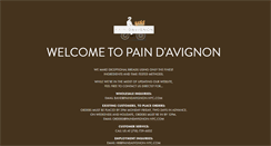 Desktop Screenshot of paindavignon-nyc.com